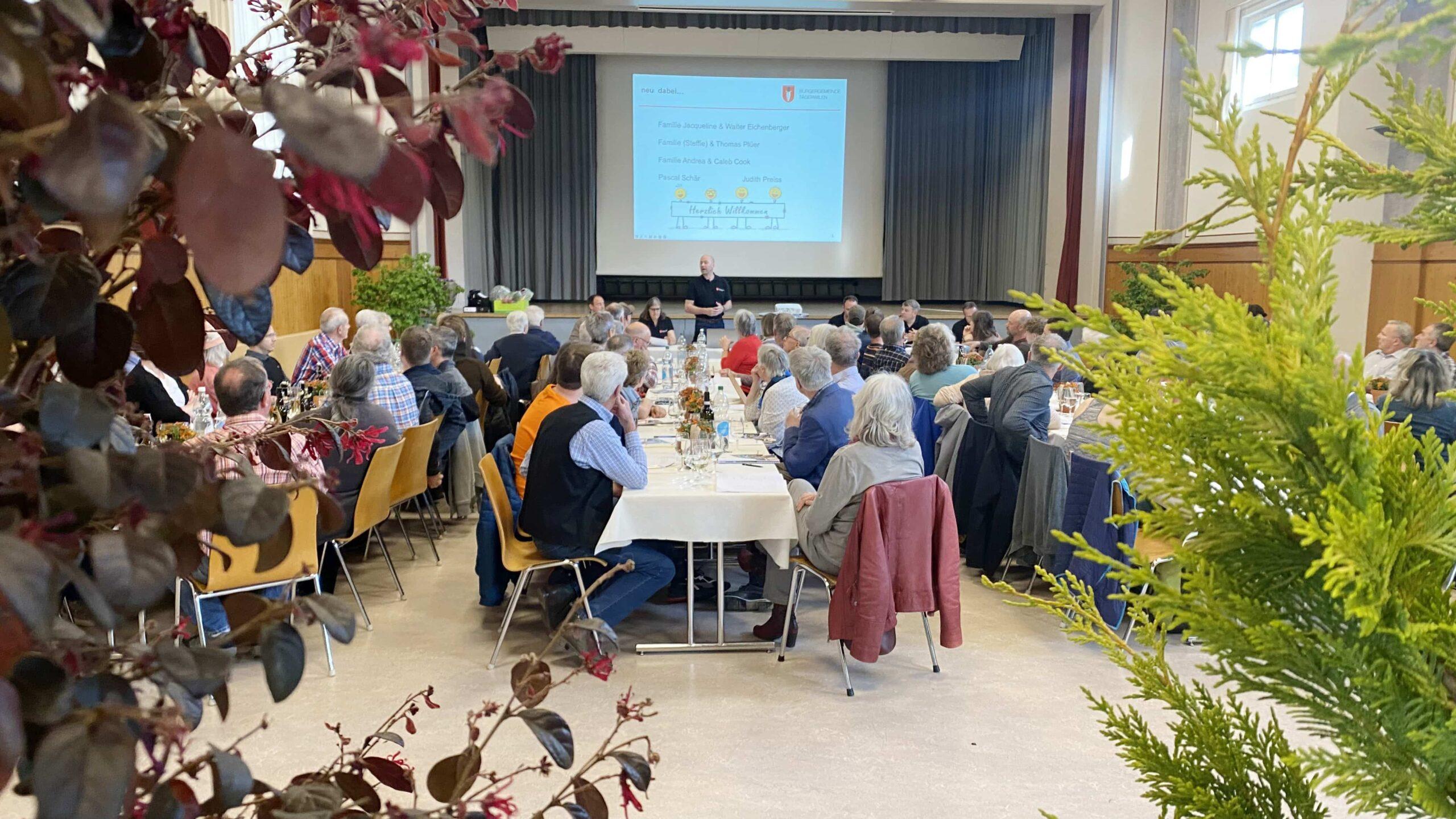 Ordentliche B Rgerversammlung Der B Rgergemeinde T Gerwilen